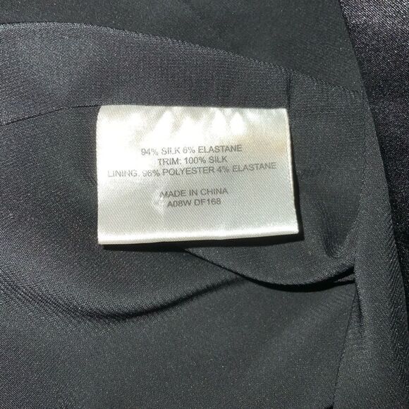 Karen Millen Black Silk Dress size 4 - Picture 11 of 13